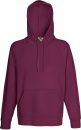 Bluza męska z kapturem Lightweight Burgundowa L